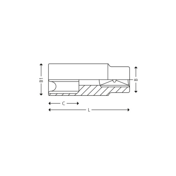 3/8” 12-point long metric sockets - Image 2