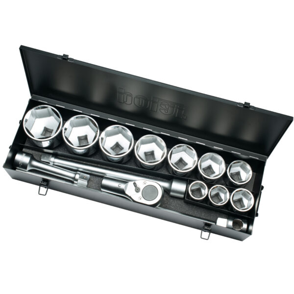 1” metric socket wrench set