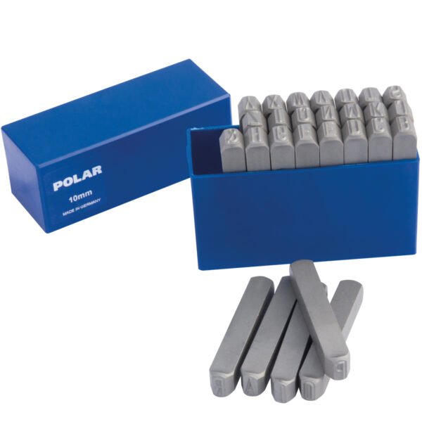Capital letter punch set