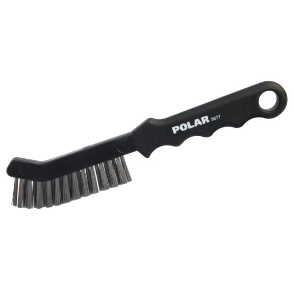 Brake caliper wire brush