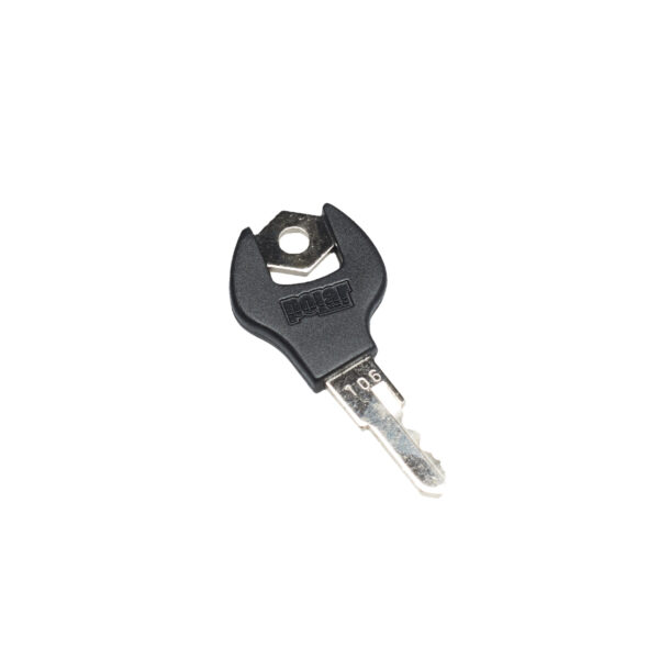 Key for roller cabinet