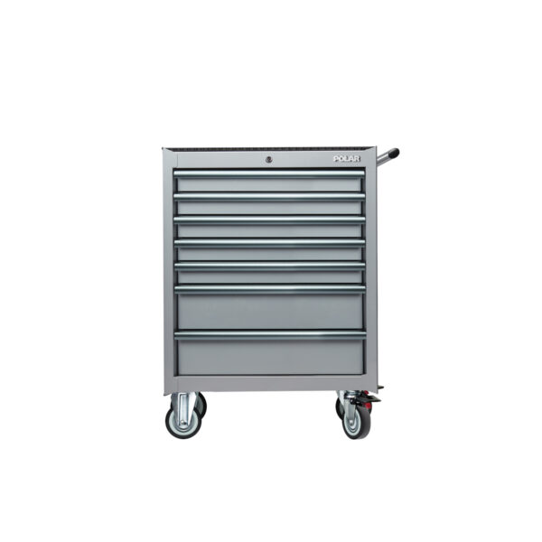 EASY LIGHT Roller cabinet (grey) 7 drawers