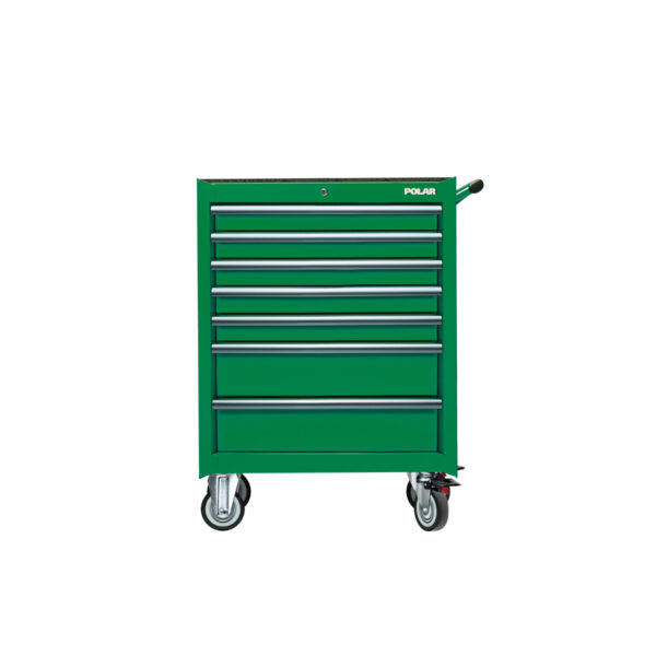 EASY LIGHT Roller cabinet (green) 7 drawers