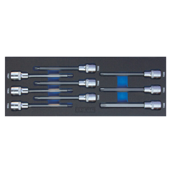 1/2” Socket driver set for Torx® screws