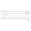 Stubby metric combination wrenches - Image 2