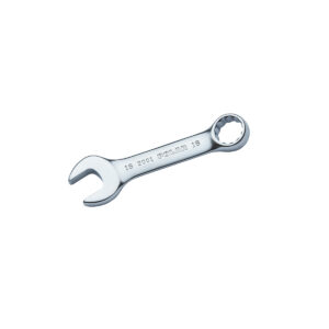 Stubby metric combination wrenches