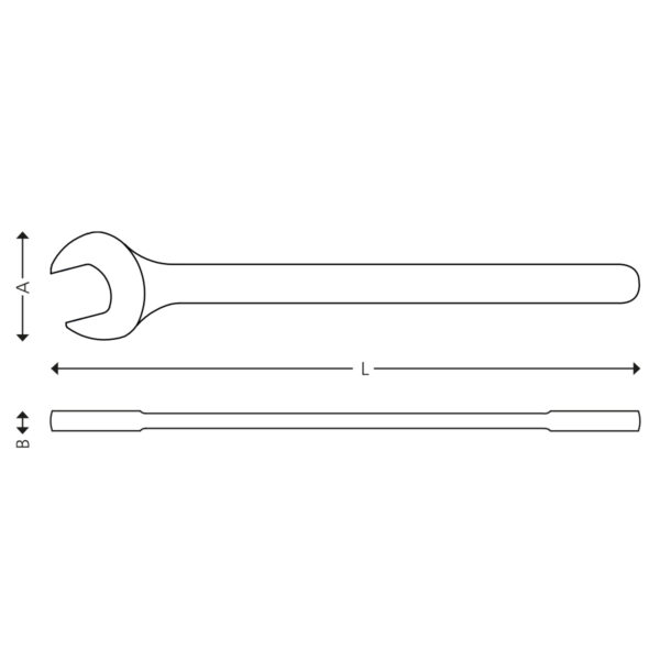 Insulated open end wrenches - Image 2