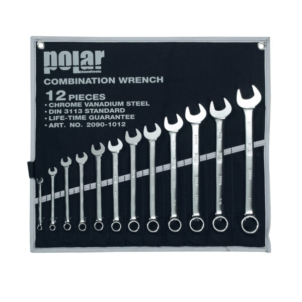 Inch combination wrench set - 12 pcs.