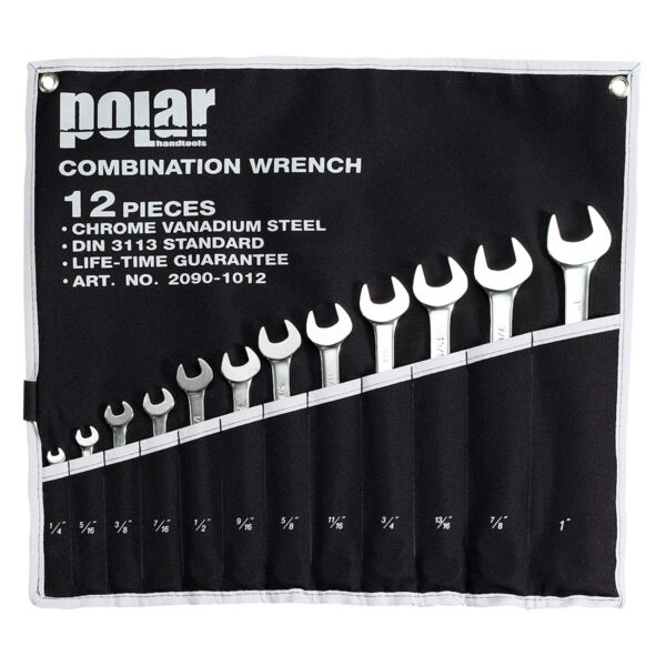 Inch combination wrench set - 12 pcs. - Image 3