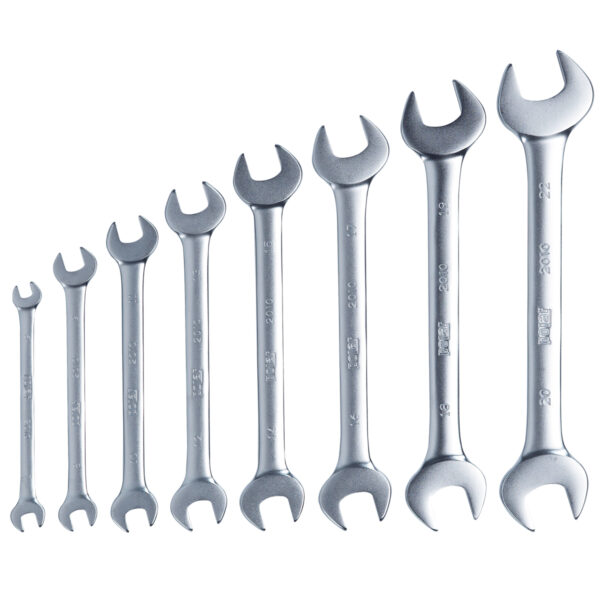 Metric double open end wrench set - 8 pcs. - Image 2