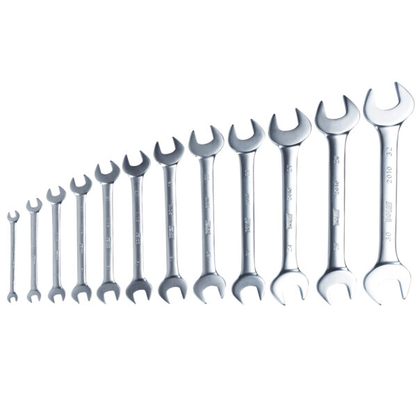 Metric double open end wrench set - 12 pcs. - Image 2