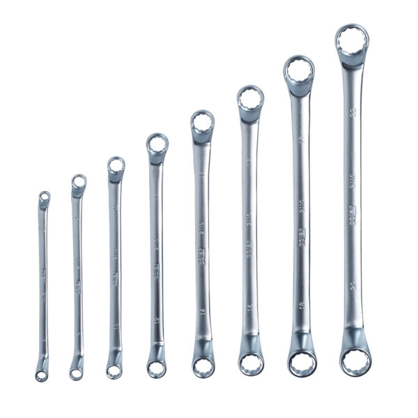 Metric double end offset ring wrench set - 8 pcs. - Image 2
