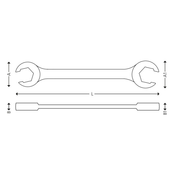 Metric flare nut wrenches - Image 2