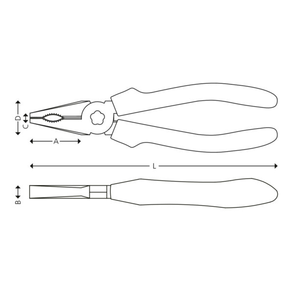 Combination plier - 180 mm - Image 3