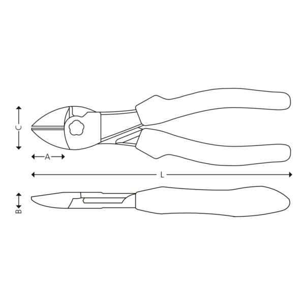Heavy-duty diagonal cutters - Image 2