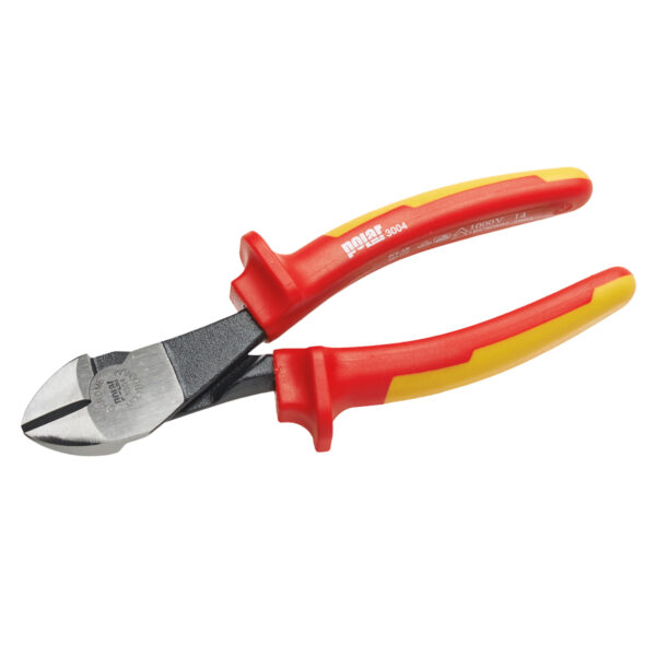 Insulated heavy-duty diagonal cutter