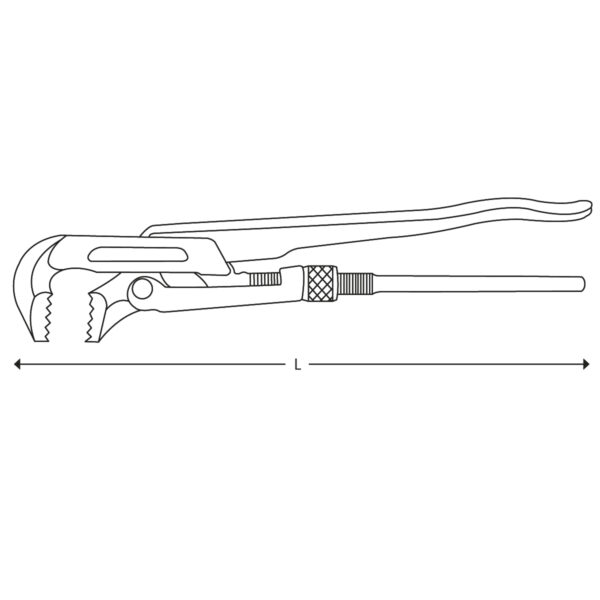 Pipe wrench 90° - Image 2