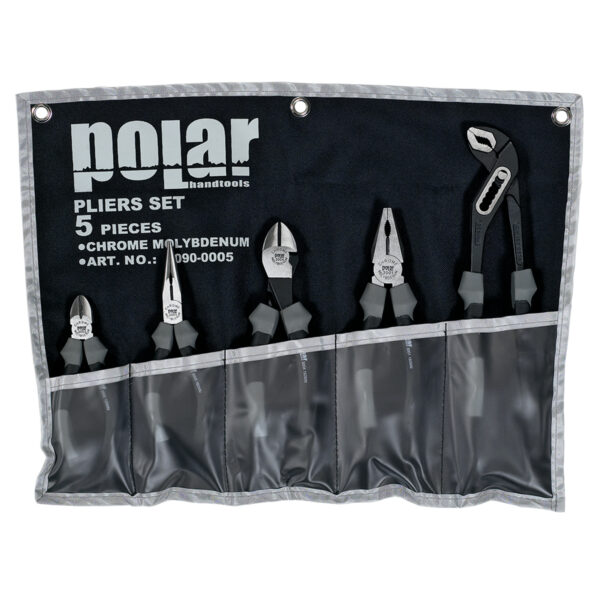 Set with 5 pliers