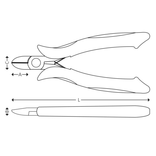 Diagonal cutting plier - Precision - Image 2
