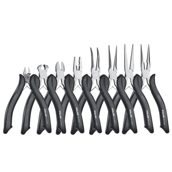 Set with 8 precision pliers - Image 2