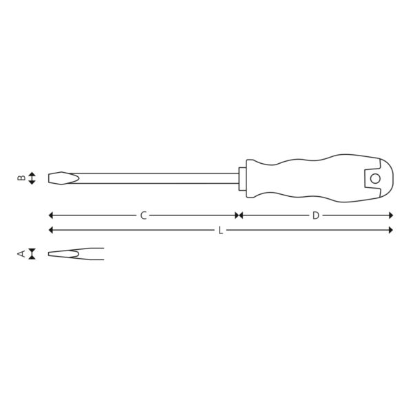 Screwdrivers for slotted head screws - Image 2