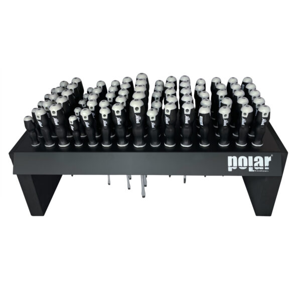 Screwdriver rack with 75 pcs.