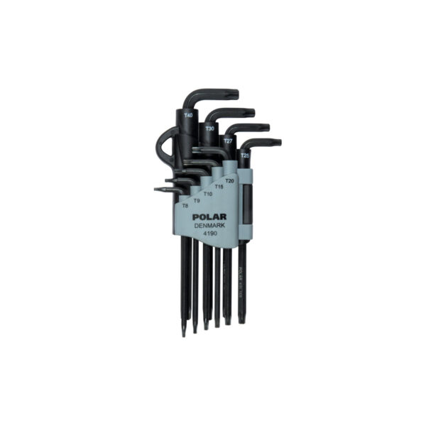 Long key set for Torx® head screws