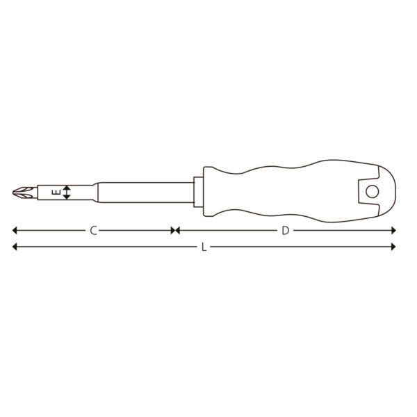 Insulated screwdrivers for Pozidriv® head screws - Image 2