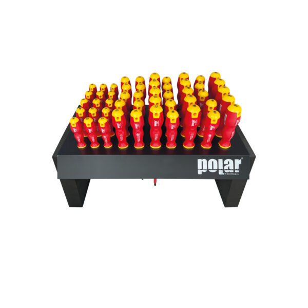 Screwdriver rack with 50 pcs. - Insulated