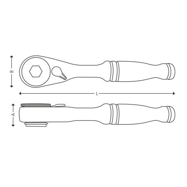 1/4” Bit ratchet - Image 3