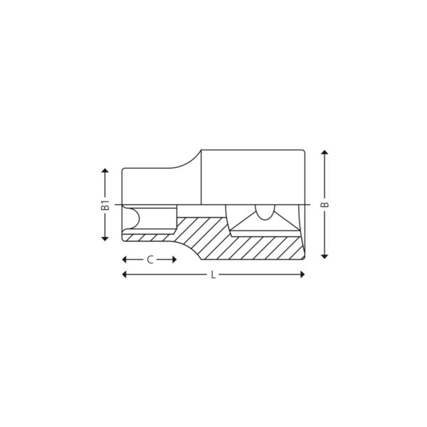 1/4” 6-Point inch sockets - Image 2