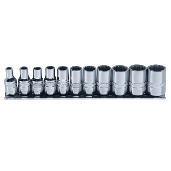 1/4” Socket set (12-point)