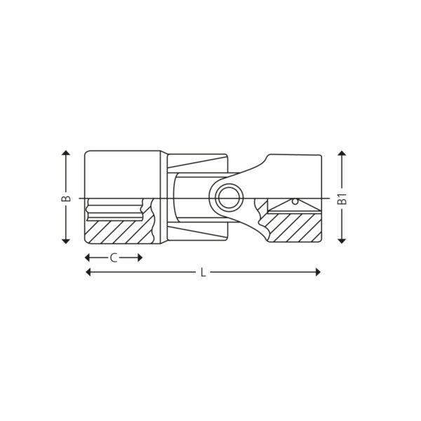 3/8” Universal socket - Image 2