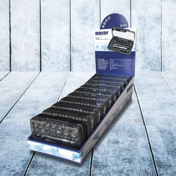1/4” metric socket wrench set - Image 5