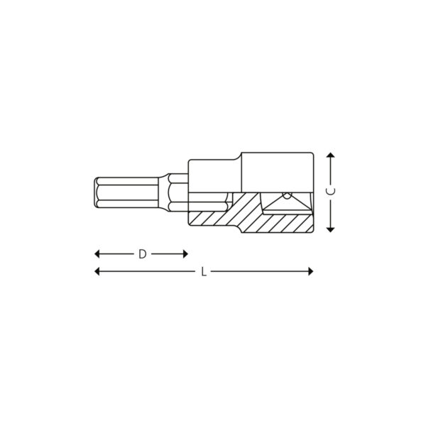1/2” Socket drivers for hex head screws - Image 2