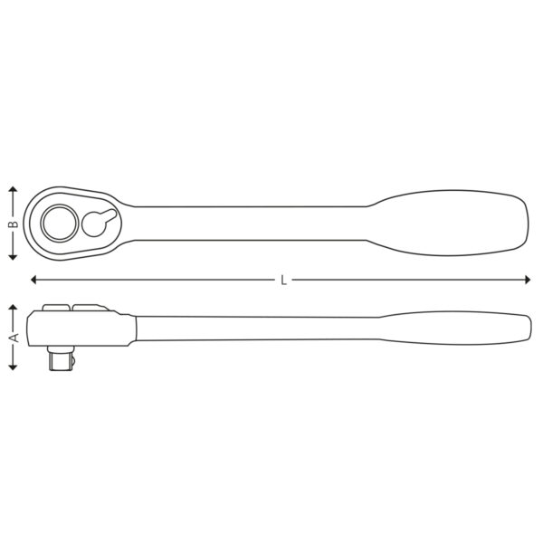 3/8” Insulated ratchet - Image 2