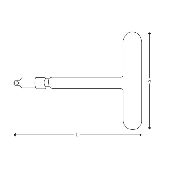 3/8” Insulated T-handle - Image 2