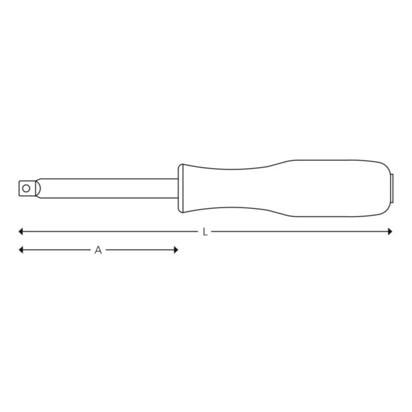 1/4” Plastic handle driver - Image 2