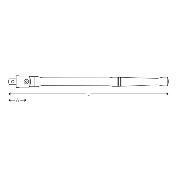 1/2” Swivel handle - Image 2