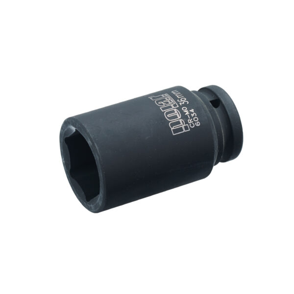 3/4” 6-point long metric impact sockets