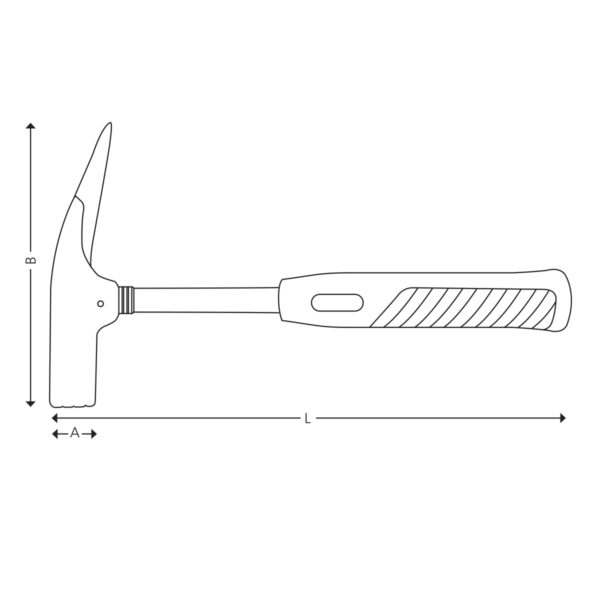 Carpenter hammer with magnet - Image 2