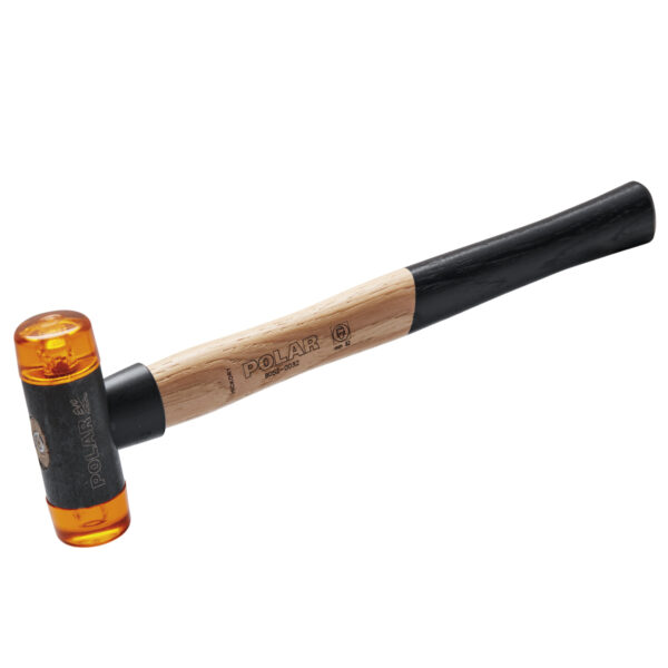 Hammer with plastic tips