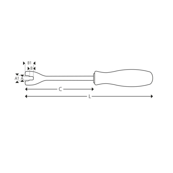 Trim clip removal tool - Image 2