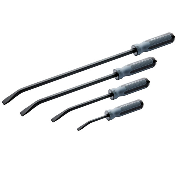 Set with heavy-duty pry bars