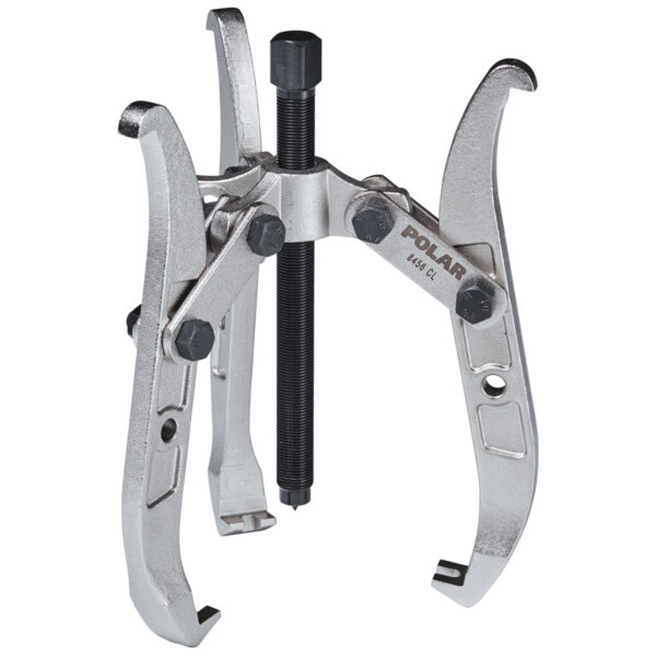 2- & 3-arm combi pullers with reversible double-end jaws - long