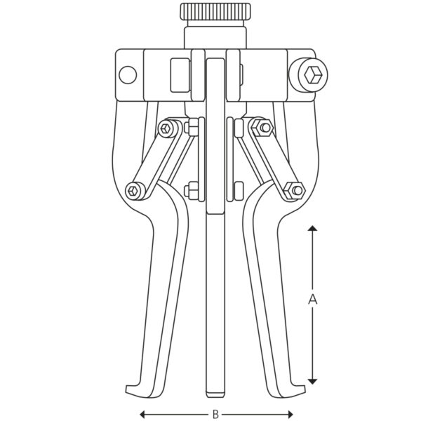 2- & 3-arm combi puller - Image 3