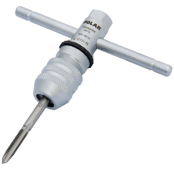3/8” Ratcheting T-handle tap wrench M4-M10 - Image 2