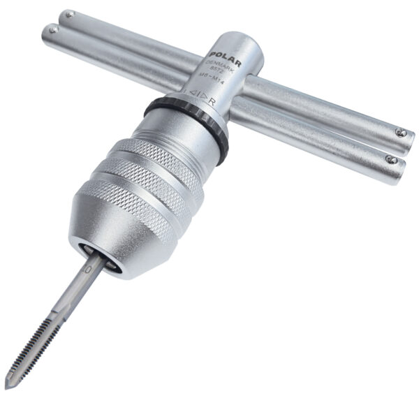 Ratcheting T-handle tap wrench M6-M14 - Image 2