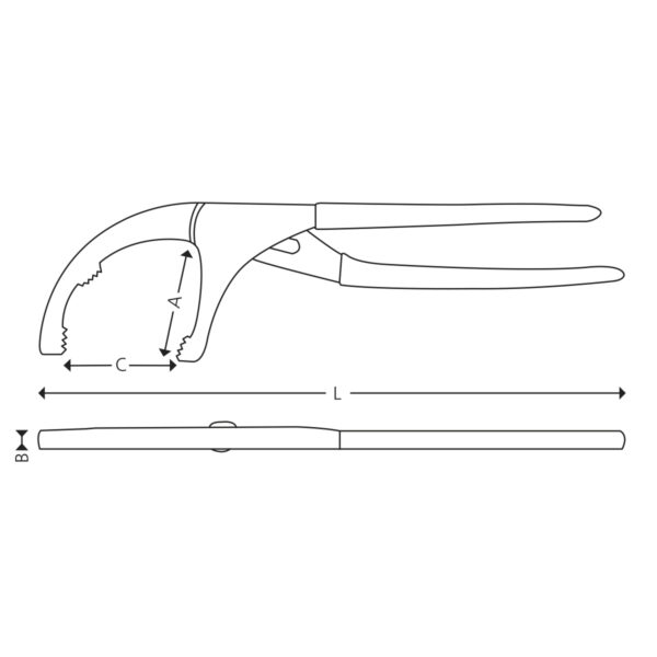 Oil filter pliers - Image 2