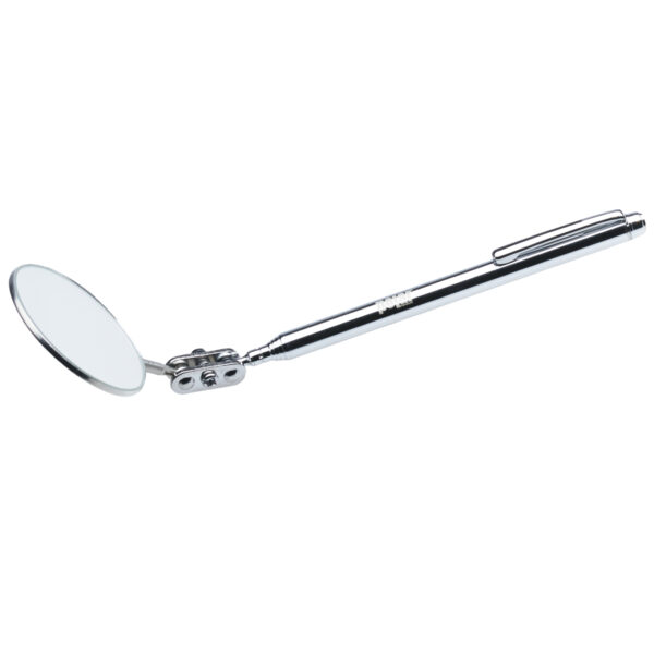 Inspection mirror with magnetic pick-up tool